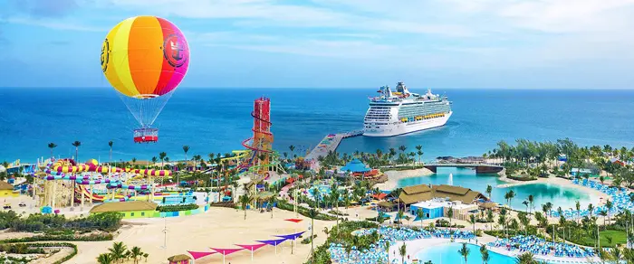 cococay water park balloon ride