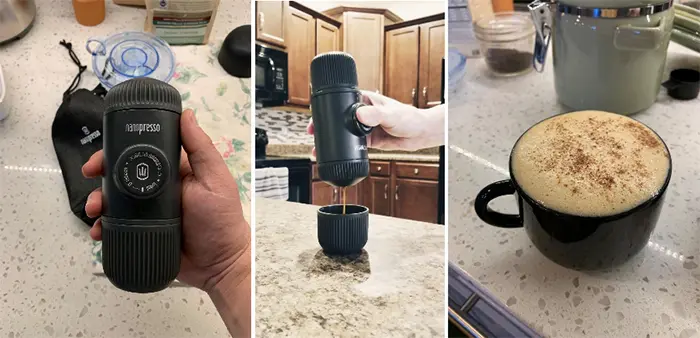 nanopresso coffee machine